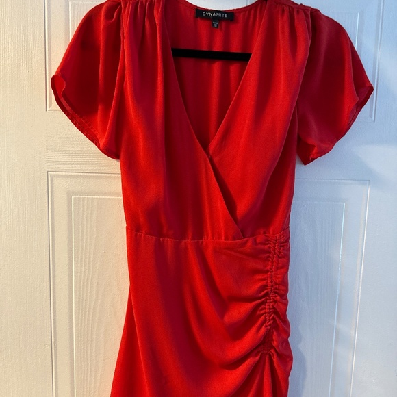 Dynamite mini red dress size XXS - Picture 1 of 2